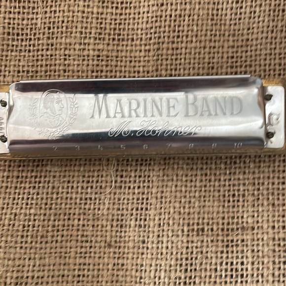 Hohner Marine Band No 1896 Harmonica a440 Key of C. Original box. - Picture 10 of 12